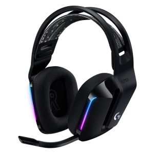 Logitech G733 Lightspeed Wireless RGB Gaming Headset, Black