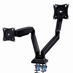 MA-DA2-03 Gembird Podesivi stoni drzac Full-motion za dva monitora, tilt, 17-35 max.2x10kg