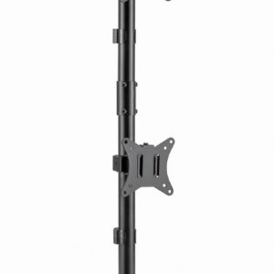 MA-D2-02 Gembird Podesivi vertikalni stoni drzac za dva monitora, tilt, 17-32 max.2x9kg