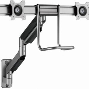 MA-WA2-02 Gembird Podesivi dupli zidni drzac za monitor,tilt, 17-32 max.2x8kg