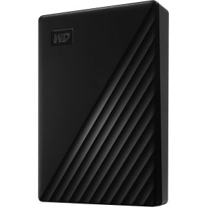 External HDD 4TB, USB3.2 Gen 1 (5Gbps), My Passport, Black - WDBPKJ0040BBK-WESN
