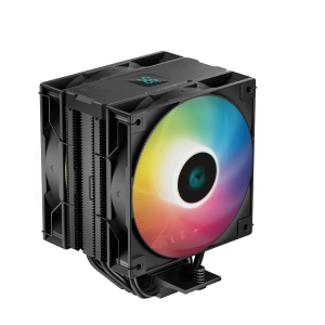 DeepCool AG400 DIGITAL PLUS 4xHeat Pipe, Real-Time CPU Screen, 220W 2x120mm 2100rpm 76CFM, Intel/AMD