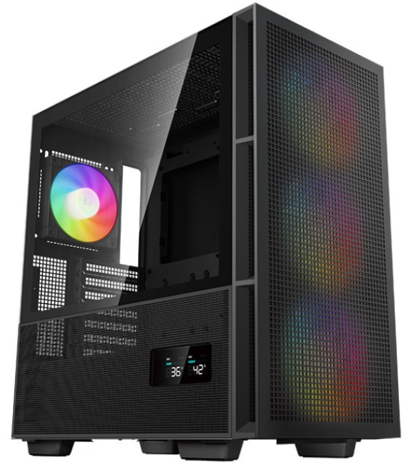 DeepCool CH560 DIGITAL ATX Kuciste, Dual Status Display, 3xLED 140mm +1x120mm, Staklena strana,USB-C Kućišta računara SOPING.RS 41 DeepCool CH560 DIGITAL ATX Kuciste, Dual Status Display, 3xLED 140mm +1x120mm, Staklena strana,USB-C