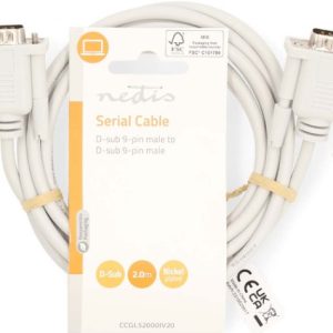 CCGL52000IV20 D-SUB 9-Pin Male Serijski kabl za povezivanje starih štampaèa, skenera 2m