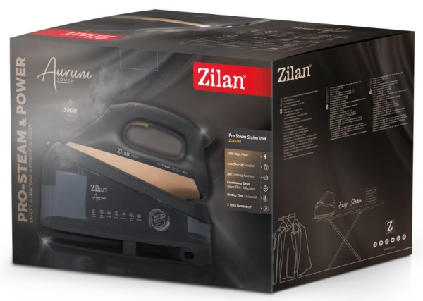 Zilan ZLN4261 Pegla na paru sa postoljem 3000W Pegle za veš SOPING.RS 42 Zilan ZLN4261 Pegla na paru sa postoljem 3000W - Слика 2
