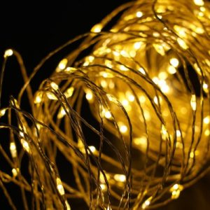 Modee Lighting ML-C1011 Lampice za jelku sa 100 toplo belih LED dioda,5m toplo bele, 3xAA Praznična dekoracija SOPING.RS Modee Lighting ML-C1011 Lampice za jelku sa 100 toplo belih LED dioda,5m toplo bele, 3xAA