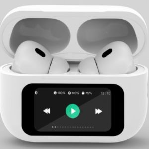 TWS-LCD-ANC-01-W Gembird bluetooth V5.1 slusalice, TWS, LCD display, Active Noise Cancelling, White