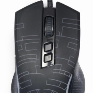 MUSG-RGB-01 Gembird USB LED gaming mis, 1200-3600DPI 7-button 124mm