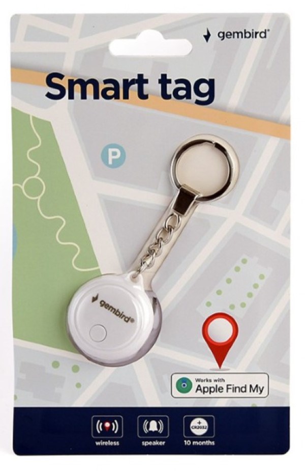 TA-TAG-01-W Gembird Smart Tag, White GPS Uredjaji SOPING.RS 42 TA-TAG-01-W Gembird Smart Tag, White - Слика 2