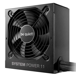 SYSTEM POWER 11 650W, 80 PLUS Bronze efficiency (up to 89.7%), Temperature-controlled 120mm quality  - BP011EU