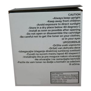 Toner Gembird CC530A/CE410A/CF380A (304A, 305A, 312A) zam. kaseta za HP Black, 3.5k