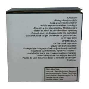 Toner Gembird C-CRG-069H/5.5K Y zam. kaseta za Canon Yellow 5.5k
