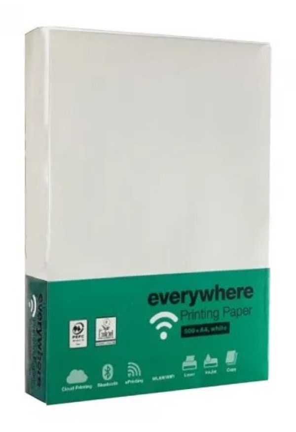Papir Fotokopir Everywhere A4/75g m2/ 500Lista za laser, inkjet i fotokopir masine Ris papira Papir SOPING.RS 43 Papir Fotokopir Everywhere A4/75g m2/ 500Lista za laser, inkjet i fotokopir masine Ris papira - Слика 3
