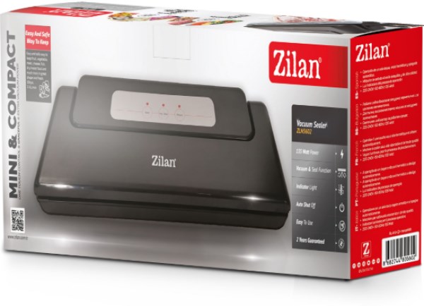 Zilan ZLN5602 Aparat za vakumiranje i zatvaranje kesica, 110W Mali kuhinjski aparati - ostalo SOPING.RS 42 Zilan ZLN5602 Aparat za vakumiranje i zatvaranje kesica, 110W - Слика 2