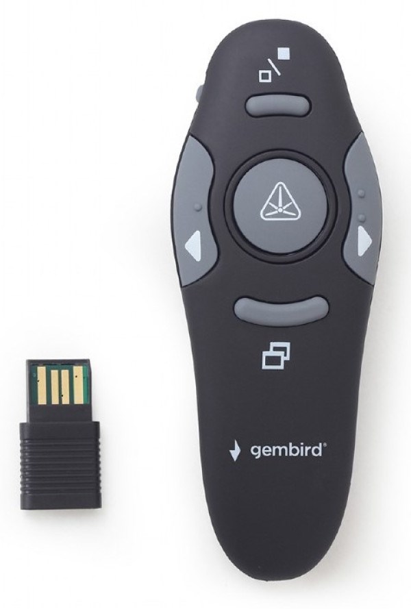 WP-L-11 Gembird Wireless prezenter, laser pointer Oprema za projektore SOPING.RS 43 WP-L-11 Gembird Wireless prezenter, laser pointer - Слика 3