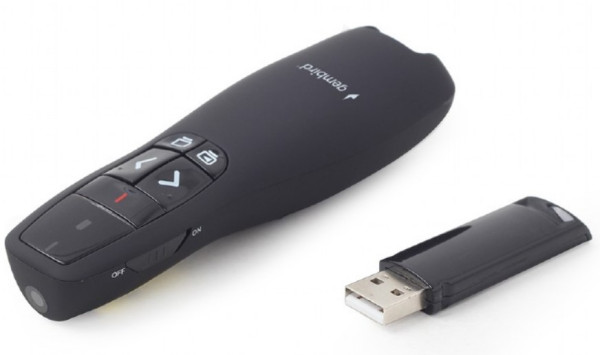 WP-L-12 Gembird Wireless prezenter, laser pointer Oprema za projektore SOPING.RS 41 WP-L-12 Gembird Wireless prezenter, laser pointer