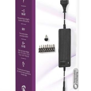 ACPA116 Universal AC Power Adapter 60W, 6-16V DC, 1.10m 5.0-5.2A 8-plug(s), Black