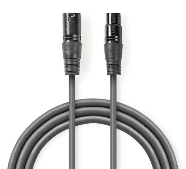 COTG15012GY200 DMX Adapter Cable XLR 3-Pin muski na XLR 3-Pin zenski, Nickel Plated, 20m, Round, PVC Ostali kablovi SOPING.RS 43 COTG15012GY200 DMX Adapter Cable XLR 3-Pin muski na XLR 3-Pin zenski, Nickel Plated, 20m, Round, PVC - Слика 3