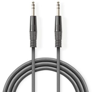 COTH23020GY50 Stereo Audio Cable 6.35mm muski na 6.35mm muski, 5m, Dark Grey Audio kablovi SOPING.RS COTH23020GY50 Stereo Audio Cable 6.35mm muski na 6.35mm muski, 5m, Dark Grey