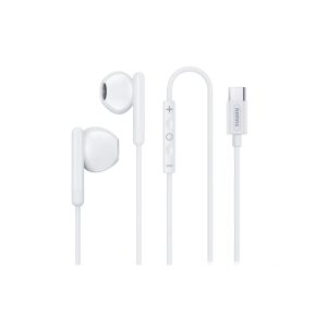 REMAX RM-522a White Type-C Wired Earphones  (With Digital Interface)