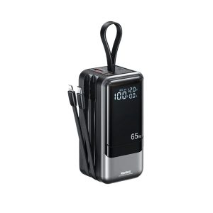 REMAX  RPP-59 Fast Charging Power Bank with 2 Detachable Cables 20000mAh