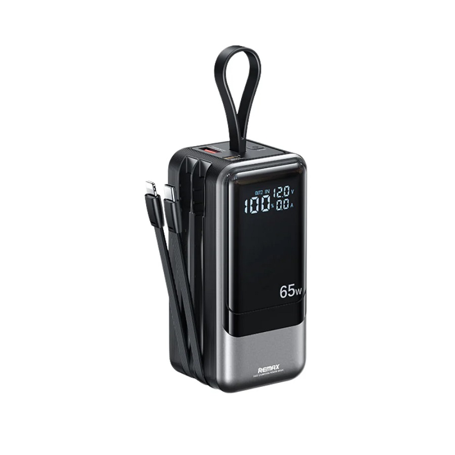 REMAX RPP-59 Fast Charging Power Bank with 2 Detachable Cables 20000mAh Punjači i auto držači za mobilne telefone SOPING.RS 41 REMAX RPP-59 Fast Charging Power Bank with 2 Detachable Cables 20000mAh