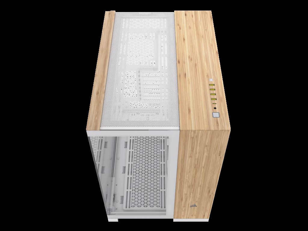 Kucište CORSAIR 6500X Mid-Tower/dve komore/kaljeno staklo/bez napajanja/bela/bambus drvo Kućišta računara SOPING.RS 43 Kucište CORSAIR 6500X Mid-Tower/dve komore/kaljeno staklo/bez napajanja/bela/bambus drvo - Слика 3