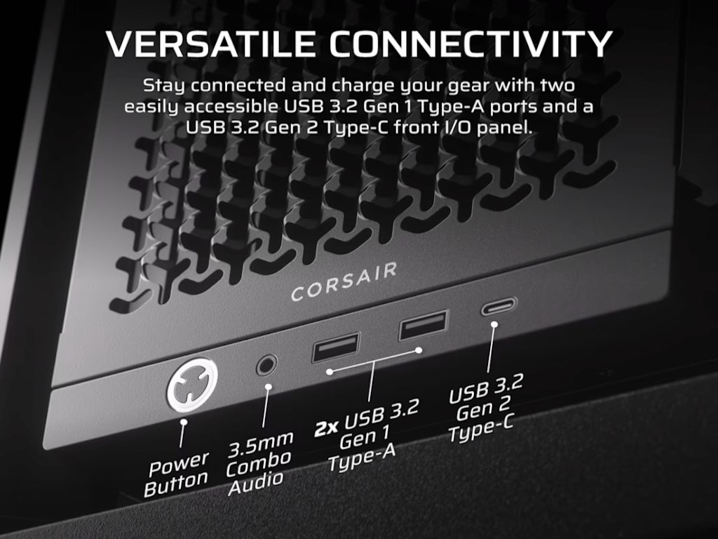Kucište CORSAIR FRAME 4000D Mid-Tower/ATX/kaljeno staklo/bez napajanja/crna Kućišta računara SOPING.RS 42 Kucište CORSAIR FRAME 4000D Mid-Tower/ATX/kaljeno staklo/bez napajanja/crna - Слика 2