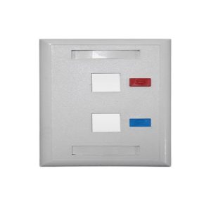 Uticnica modularna, za 2 RJ45 modula, 120mm