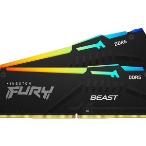 DIMM DDR5 64GB (2x32GB kit) 6400MT/s KF564C32BBEAK2-64 FURY Beast Black RGB EXPO