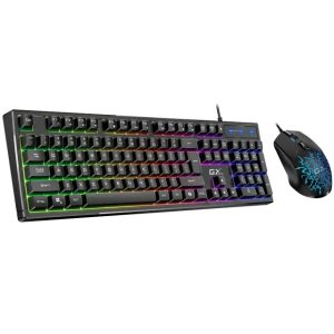 Scorpion KM-GX3 Gaming RGB USB US crna tastatura +  miš