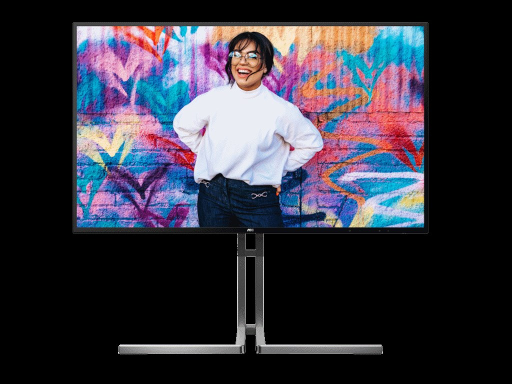 Monitor AOC U32U3CV 31.5″/IPS/3840×2160/60Hz/4ms GtG/HDMI,DP,USB, USB type C/pivot,visina/zvucnici Monitori SOPING.RS 42 Monitor AOC U32U3CV 31.5"/IPS/3840x2160/60Hz/4ms GtG/HDMI,DP,USB, USB type C/pivot,visina/zvucnici - Слика 2