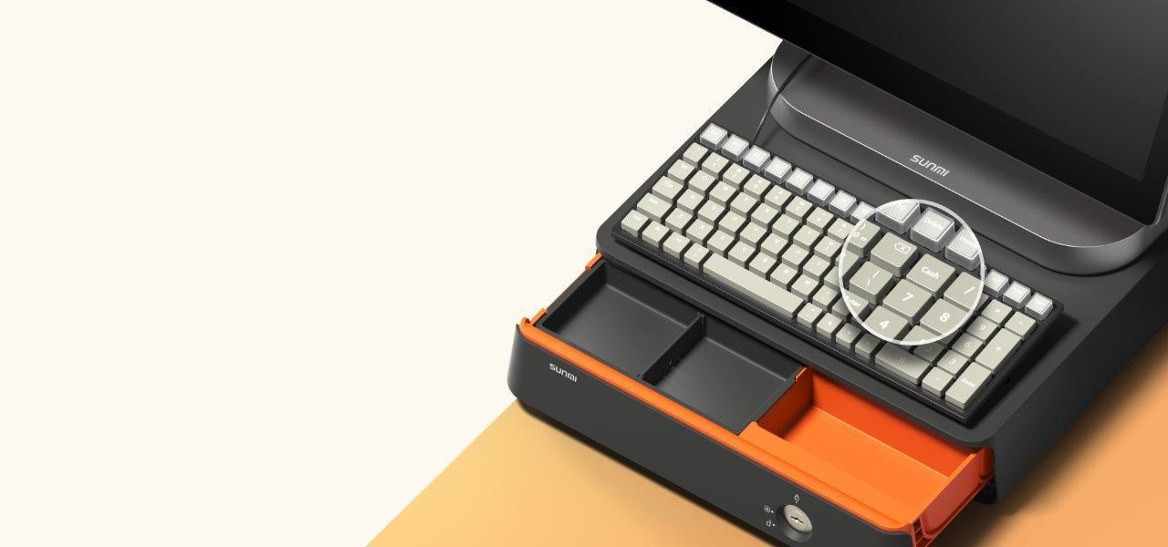 SUNMI Desktop POS Keyboard (C08000021) POS terminali i oprema SOPING.RS 43 SUNMI Desktop POS Keyboard (C08000021) - Слика 3