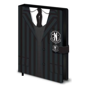 Wednesday (Uniform) A5 Premium Notebook (Clasp)