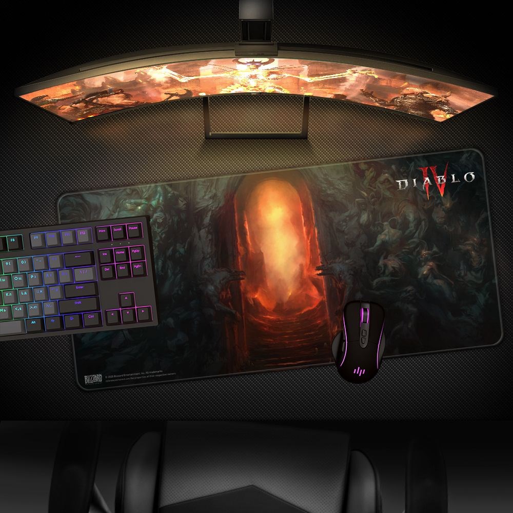 Diablo IV – Gate of Hell XL Mousepad Podloge SOPING.RS 42 Diablo IV - Gate of Hell XL Mousepad - Слика 2