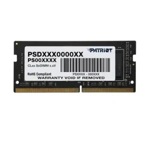Memorija SODIMM DDR4 8GB 3200MHz Patriot Signature Single Channel PSD48G32002S Laptop Memorije SOPING.RS Memorija SODIMM DDR4 8GB 3200MHz Patriot Signature Single Channel PSD48G32002S