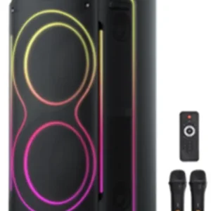 Partybox zvučnik Intex Boombox DR-S8/80W/2xmic
