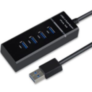 USB HUB Stars Solutions 4 porta USB 3.0 na USB 3.0 crni