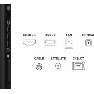 Televizor TCL 65C6KS/MiniLED/65"/4K/60Hz/Google TV/crna