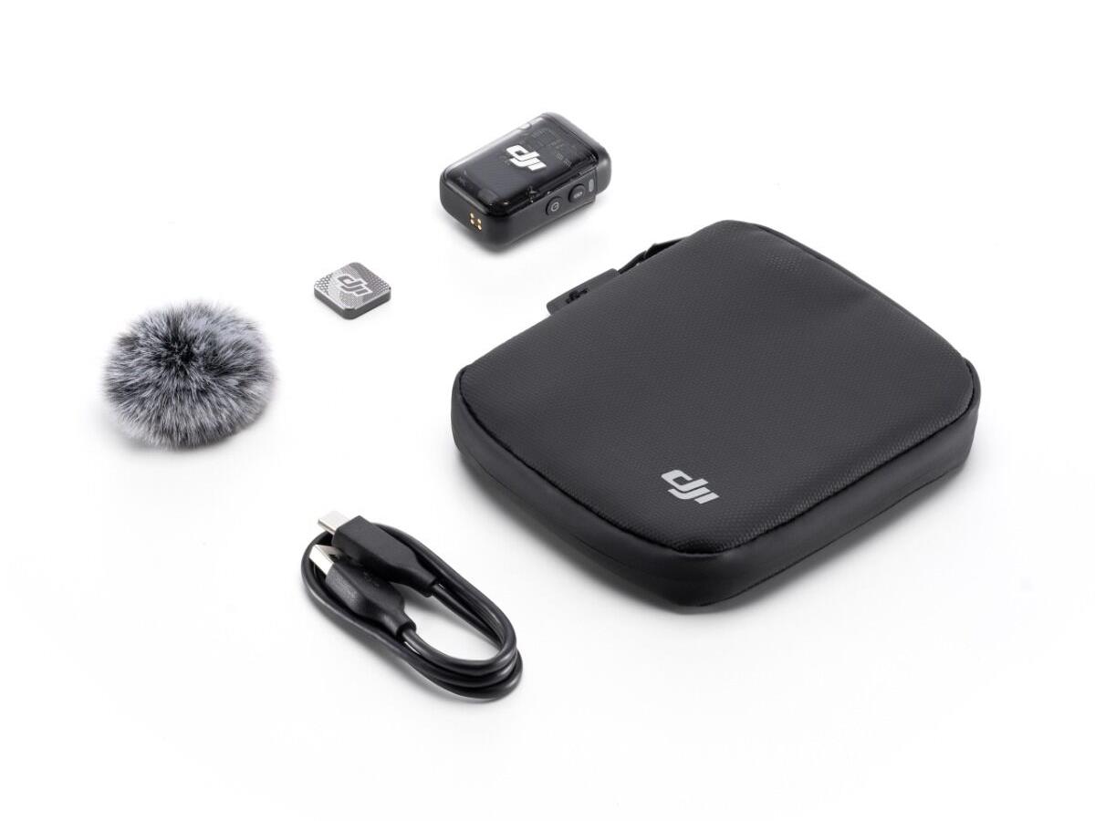 Mikrofon DJI Mic 2 Transmitter (Shadow Black) Mikrofoni SOPING.RS 41 Mikrofon DJI Mic 2 Transmitter (Shadow Black)