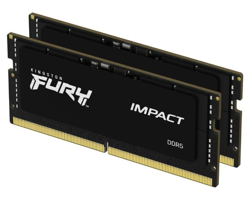 SODIMM DDR5 32GB (2x16GB kit) 6000MT/s KF560S38IBK2-32 FURY Impact Black XMP Laptop Memorije SOPING.RS 41 SODIMM DDR5 32GB (2x16GB kit) 6000MT/s KF560S38IBK2-32 FURY Impact Black XMP