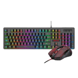 2 in 1 Combo S107 K512-RGB Keyboard & Wired Mouse