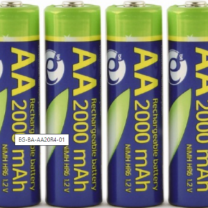 EG-BA-AA20R4-01 ENERGENIE 2000mAh AA, PAK4 CK, ready-to-use PUNJIVE NiM baterije (rec