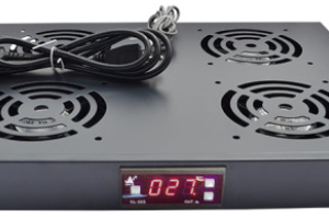 ExeLink Ventilator panel sa 4 ventilatora, kontrolerom temperature i kablom za napajanje