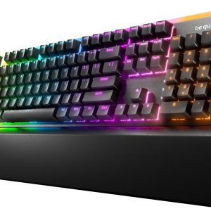 LIGHT MOUNT Silent Linear Gaming Keyboard, be quiet! Silent Linear Mechanical Switches, Aluminum 3D  - BT003US