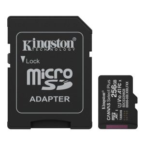 MicroSD 256GB, Canvas Select Plus, Class 10 UHS-I U1 V10 A1, Read up to 150MB/s, w/SD adapter - SDCS3/256GB