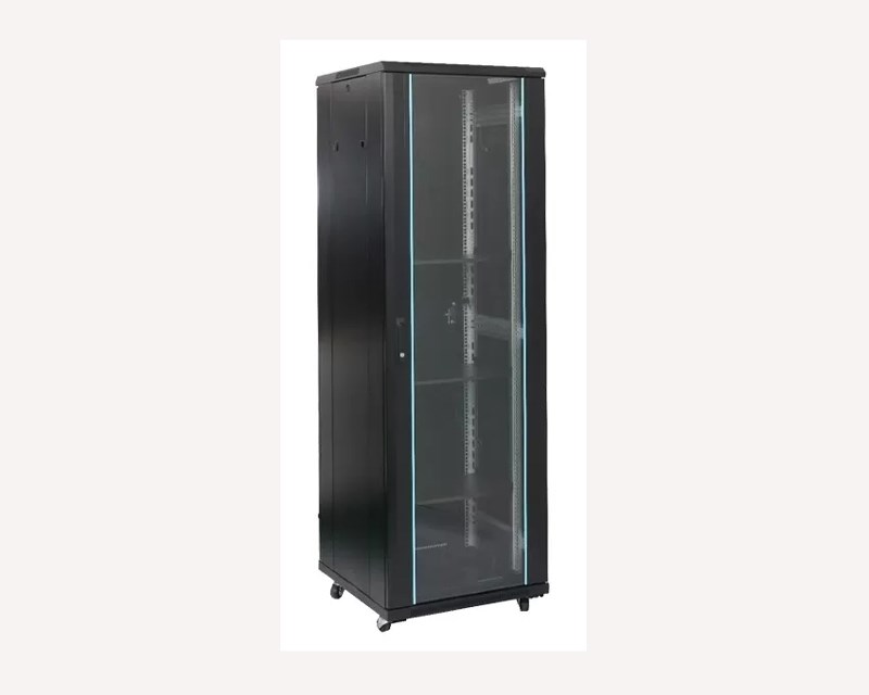 Rack orman samostojeći, 27U, 600×600, staklena vrata (pakovanje od 3 kutije) Konektori i moduli SOPING.RS 41 Rack orman samostojeći, 27U, 600x600, staklena vrata (pakovanje od 3 kutije)