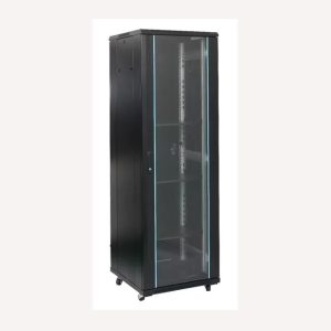 Rack orman samostojeći, 47U, 800x800, staklena vrata (pakovanje od 5 kutija)