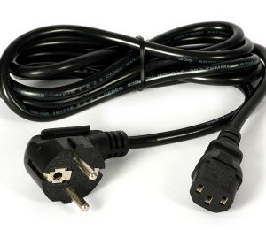 Kabl naponski crni 1.2m