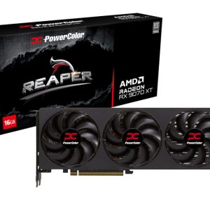 Graficka karta POWER COLOR RX 9070 XT 16G-A Reaper AMD/16GB/GDDR6/256bit/crna